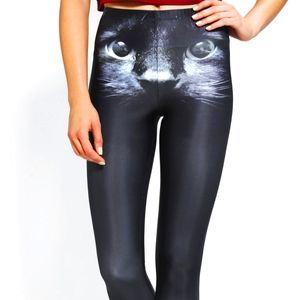 Iron Fist Black Cat Leggings, XL